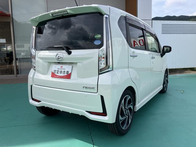 ムーヴカスタム　ＲＳ　ハイパーＳＡIII禁煙　Ａライト　ターボエンジン　電動格納ドアミラー　アイドリングＳＴＯＰ　レーンアシスト　セキュリティアラーム　キーレス　スマートキー　アルミホイール　ナビ　オートマチックハイビーム　ＡＢＳ　記録簿（山口県）の中古車