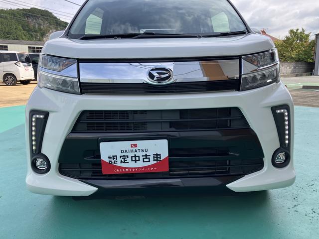 ムーヴカスタム　ＲＳ　ハイパーＳＡIII禁煙　Ａライト　ターボエンジン　電動格納ドアミラー　アイドリングＳＴＯＰ　レーンアシスト　セキュリティアラーム　キーレス　スマートキー　アルミホイール　ナビ　オートマチックハイビーム　ＡＢＳ　記録簿（山口県）の中古車