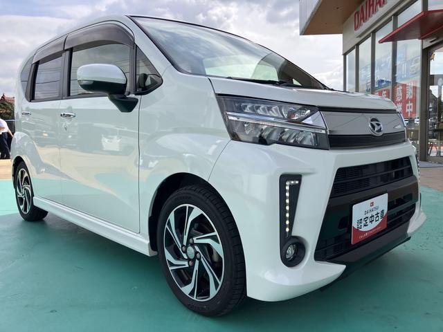 ムーヴカスタム　ＲＳ　ハイパーＳＡIII禁煙　Ａライト　ターボエンジン　電動格納ドアミラー　アイドリングＳＴＯＰ　レーンアシスト　セキュリティアラーム　キーレス　スマートキー　アルミホイール　ナビ　オートマチックハイビーム　ＡＢＳ　記録簿（山口県）の中古車