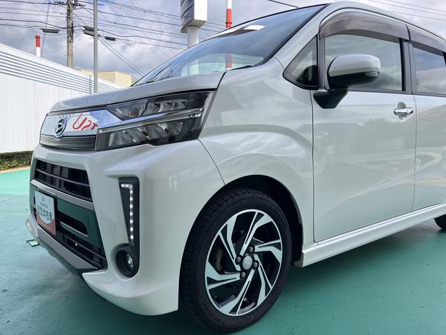 ムーヴカスタム　ＲＳ　ハイパーＳＡIII禁煙　Ａライト　ターボエンジン　電動格納ドアミラー　アイドリングＳＴＯＰ　レーンアシスト　セキュリティアラーム　キーレス　スマートキー　アルミホイール　ナビ　オートマチックハイビーム　ＡＢＳ　記録簿（山口県）の中古車