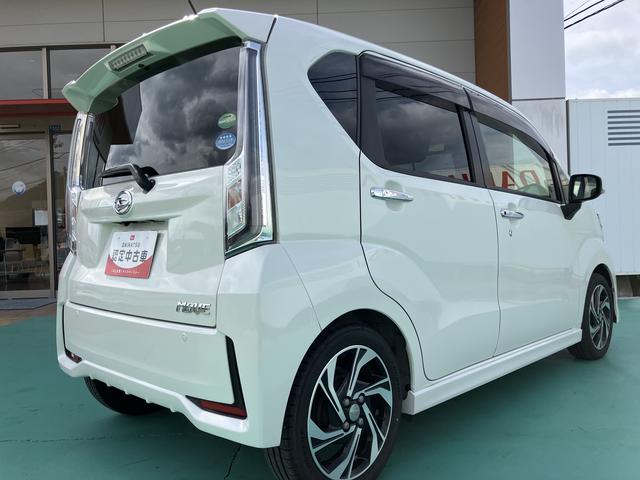 ムーヴカスタム　ＲＳ　ハイパーＳＡIII禁煙　Ａライト　ターボエンジン　電動格納ドアミラー　アイドリングＳＴＯＰ　レーンアシスト　セキュリティアラーム　キーレス　スマートキー　アルミホイール　ナビ　オートマチックハイビーム　ＡＢＳ　記録簿（山口県）の中古車