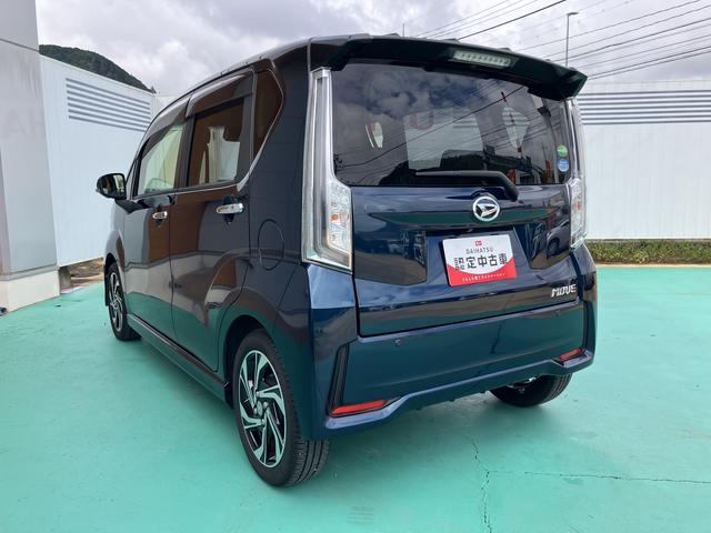 ムーヴカスタム　ＲＳ　ハイパーリミテッドＳＡIII禁煙　ワンオーナー　キーフリーシステム　記録簿　エアバック　スマートキー　アルミホイール　ＡＢＳ　ナビ　ターボ付（山口県）の中古車