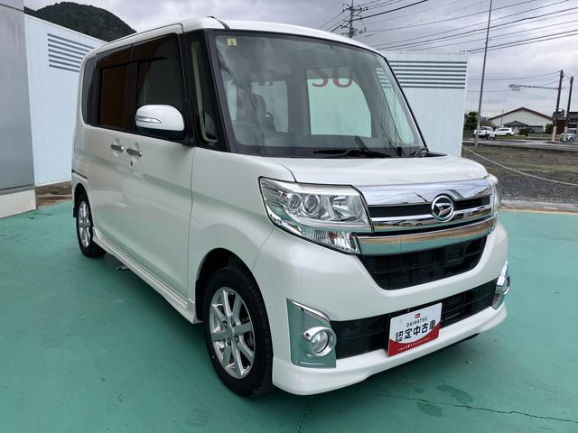 タントカスタムＸ　スマートセレクションＳＡキーフリーシステム　スマートキー付　ＡＢＳ　アルミ（山口県）の中古車