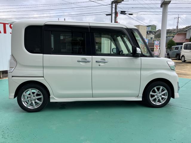 タントカスタムＸ　スマートセレクションＳＡキーフリーシステム　スマートキー付　ＡＢＳ　アルミ（山口県）の中古車