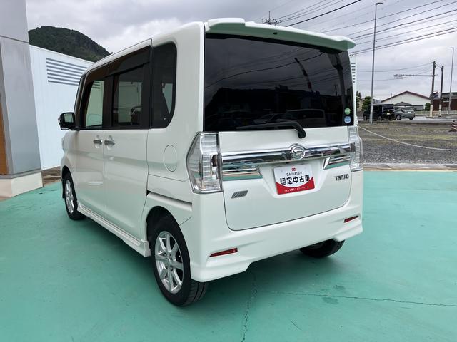 タントカスタムＸ　スマートセレクションＳＡキーフリーシステム　スマートキー付　ＡＢＳ　アルミ（山口県）の中古車