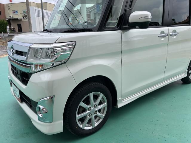 タントカスタムＸ　スマートセレクションＳＡキーフリーシステム　スマートキー付　ＡＢＳ　アルミ（山口県）の中古車