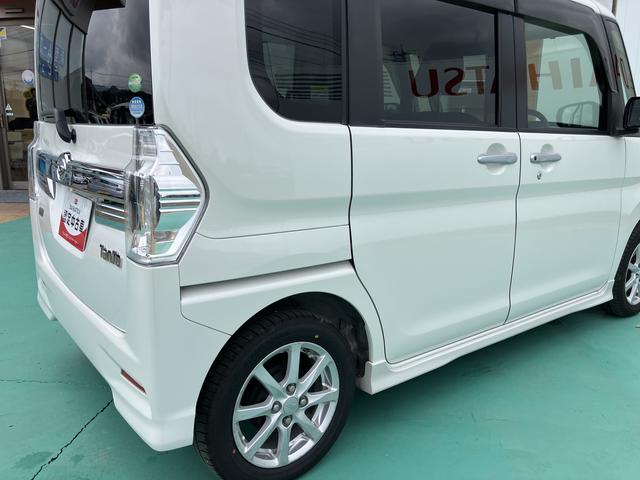 タントカスタムＸ　スマートセレクションＳＡキーフリーシステム　スマートキー付　ＡＢＳ　アルミ（山口県）の中古車
