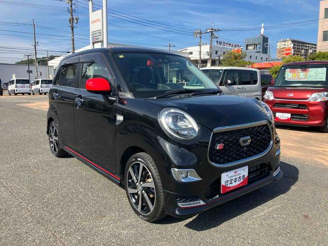 キャストスポーツＳＡIIIターボ車　ワンオーナー車　整備記録簿　禁煙　ナビ　アルミホイール　ワイヤレスキー　ＡＢＳ　エアバック　スマ−トキ−　革シート（山口県）の中古車