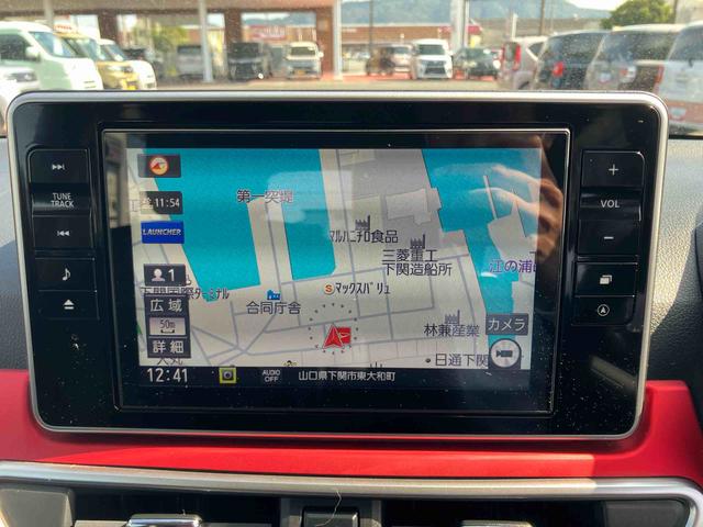 キャストスポーツＳＡIIIターボ車　ワンオーナー車　整備記録簿　禁煙　ナビ　アルミホイール　ワイヤレスキー　ＡＢＳ　エアバック　スマ−トキ−　革シート（山口県）の中古車