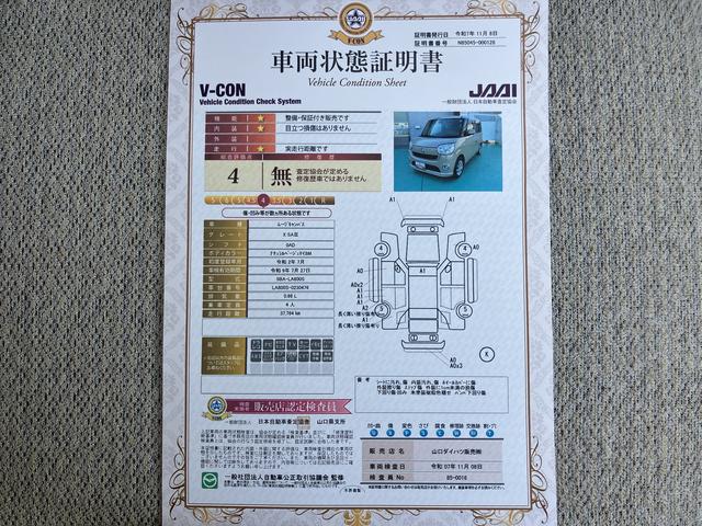 ムーヴキャンバスＸ　ＳＡIII（山口県）の中古車