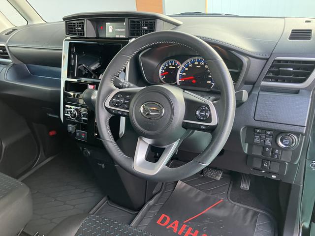 トールカスタムＧ　ターボ両側パワスラドア　衝突回避支援ブレーキ機能　ＬＫＡ　ＬＥＤライト　Ｉ−ＳＴＯＰ　電動格納ミラー　キーフリーシステム　ワンオーナー　アルミ　禁煙車　ターボエンジン　盗難防止システム　記録簿　スマートキー（山口県）の中古車