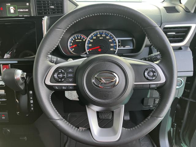 トールカスタムＧ　ターボ両側パワスラドア　衝突回避支援ブレーキ機能　ＬＫＡ　ＬＥＤライト　Ｉ−ＳＴＯＰ　電動格納ミラー　キーフリーシステム　ワンオーナー　アルミ　禁煙車　ターボエンジン　盗難防止システム　記録簿　スマートキー（山口県）の中古車