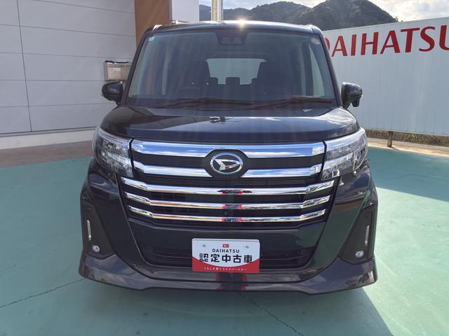 トールカスタムＧバックカメラ対応　両側パワースライドドア　電動パーキングブレーキ　ＬＥＤヘッド・フォグ　ワンオーナー　エアバック　アルミ　スマートキー　ＡＢＳ（山口県）の中古車