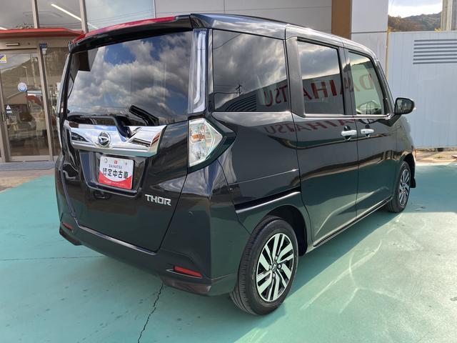 トールカスタムＧバックカメラ対応　両側パワースライドドア　電動パーキングブレーキ　ＬＥＤヘッド・フォグ　ワンオーナー　エアバック　アルミ　スマートキー　ＡＢＳ（山口県）の中古車