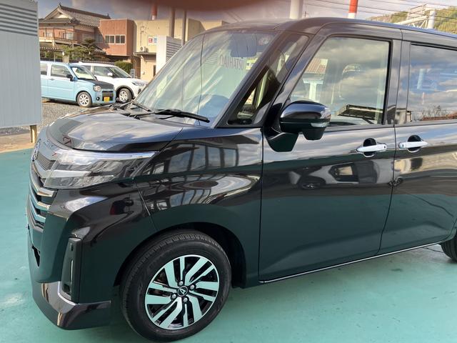 トールカスタムＧバックカメラ対応　両側パワースライドドア　電動パーキングブレーキ　ＬＥＤヘッド・フォグ　ワンオーナー　エアバック　アルミ　スマートキー　ＡＢＳ（山口県）の中古車