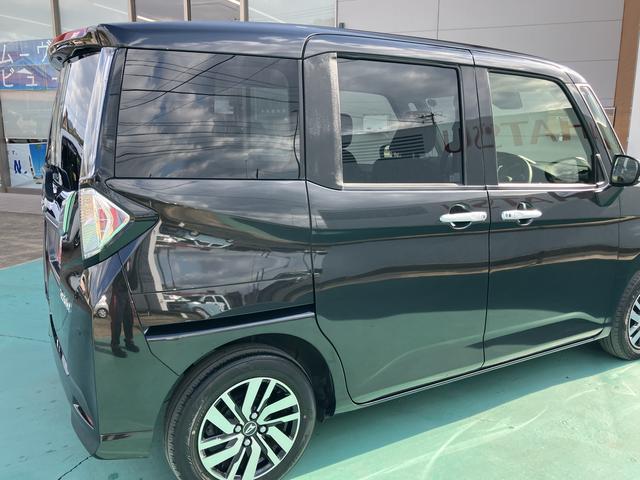 トールカスタムＧバックカメラ対応　両側パワースライドドア　電動パーキングブレーキ　ＬＥＤヘッド・フォグ　ワンオーナー　エアバック　アルミ　スマートキー　ＡＢＳ（山口県）の中古車