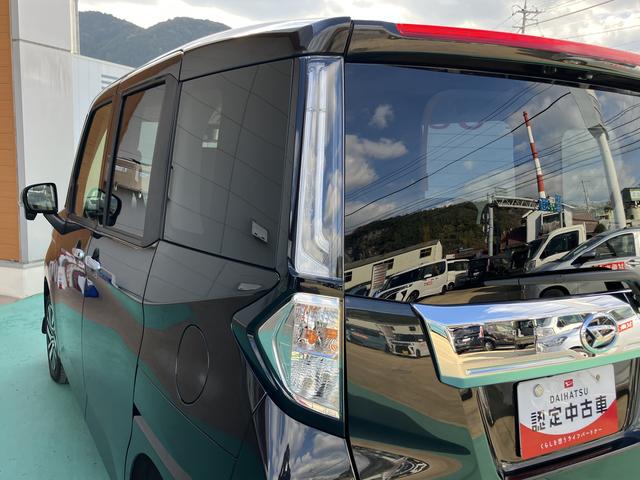 トールカスタムＧバックカメラ対応　両側パワースライドドア　電動パーキングブレーキ　ＬＥＤヘッド・フォグ　ワンオーナー　エアバック　アルミ　スマートキー　ＡＢＳ（山口県）の中古車