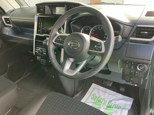 トールカスタムＧバックカメラ対応　両側パワースライドドア　電動パーキングブレーキ　ＬＥＤヘッド・フォグ　ワンオーナー　エアバック　アルミ　スマートキー　ＡＢＳ（山口県）の中古車