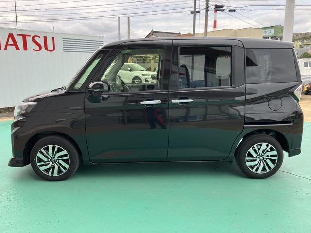 トールカスタムＧ助手席エアバッグ　ＬＫＡ　ＬＥＤライト　キーレス　Ｉストップ　電格ミラー　ハイビームアシスト　イモビ　ワンオーナー　エアバック　アルミ　スマートキー　ＡＢＳ　両側Ｐスライドドア　緊急ブレーキ（山口県）の中古車