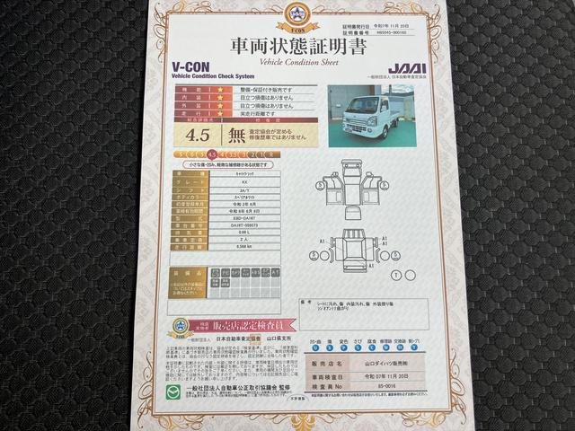 キャリイトラックＫＸ（山口県）の中古車