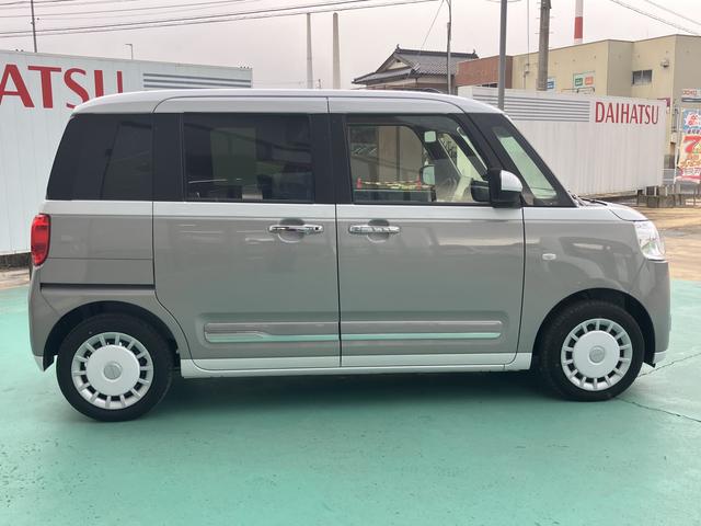 ムーヴキャンバスストライプスＧアイドルストップ　セキュリティアラーム　スマートキープッシュスタート　キーフリーキー　ＬＥＤライト　車線逸脱警報　Ｗエアバッグ　運転席エアバック　オートハイビーム　ＡＢＳ　安全ボディ　両Ｐドア（山口県）の中古車