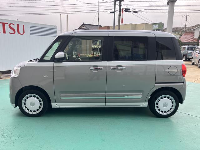 ムーヴキャンバスストライプスＧアイドルストップ　セキュリティアラーム　スマートキープッシュスタート　キーフリーキー　ＬＥＤライト　車線逸脱警報　Ｗエアバッグ　運転席エアバック　オートハイビーム　ＡＢＳ　安全ボディ　両Ｐドア（山口県）の中古車