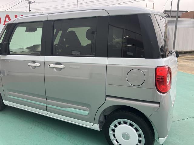 ムーヴキャンバスストライプスＧアイドルストップ　セキュリティアラーム　スマートキープッシュスタート　キーフリーキー　ＬＥＤライト　車線逸脱警報　Ｗエアバッグ　運転席エアバック　オートハイビーム　ＡＢＳ　安全ボディ　両Ｐドア（山口県）の中古車