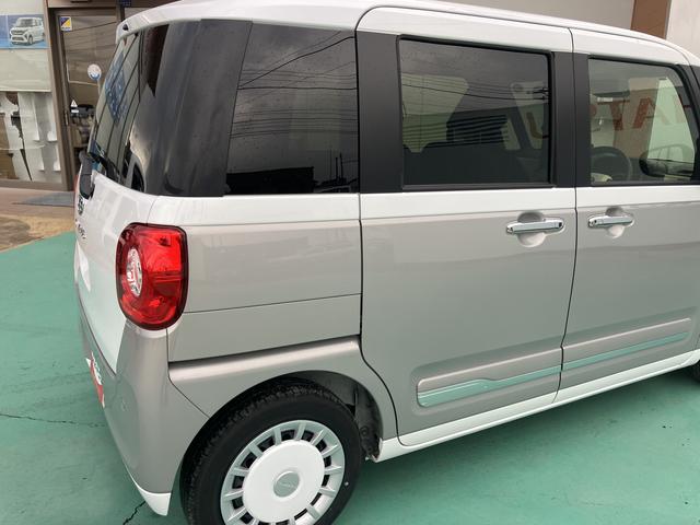 ムーヴキャンバスストライプスＧアイドルストップ　セキュリティアラーム　スマートキープッシュスタート　キーフリーキー　ＬＥＤライト　車線逸脱警報　Ｗエアバッグ　運転席エアバック　オートハイビーム　ＡＢＳ　安全ボディ　両Ｐドア（山口県）の中古車