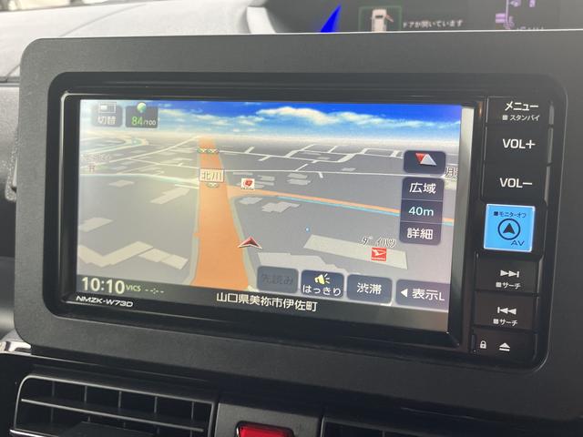 タントカスタムＲＳ両側パワスライドドア　レーンキープＡ　ＩＳＴＯＰ　オートミラー　オートＬＥＤ　ターボエンジン　ナビ付き　ＬＥＤライト　１オーナー　キーフリー　セキュリティ　安全ボディー　アルミホイール　ＡＢＳ（山口県）の中古車