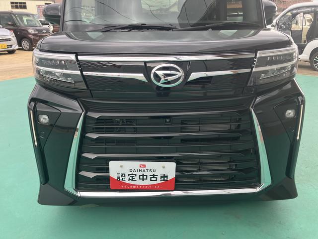 タントカスタムＲＳ両側パワスライドドア　レーンキープＡ　ＩＳＴＯＰ　オートミラー　オートＬＥＤ　ターボエンジン　ナビ付き　ＬＥＤライト　１オーナー　キーフリー　セキュリティ　安全ボディー　アルミホイール　ＡＢＳ（山口県）の中古車