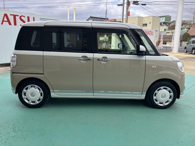 ムーヴキャンバスＧメイクアップＶＳ　ＳＡIIIカーナビ　キーフリーシステム　エアバック　ＡＢＳ　記録簿　プッシュスタートスマートキー（山口県）の中古車