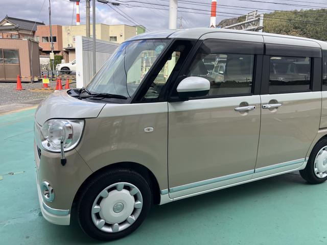 ムーヴキャンバスＧメイクアップＶＳ　ＳＡIIIカーナビ　キーフリーシステム　エアバック　ＡＢＳ　記録簿　プッシュスタートスマートキー（山口県）の中古車