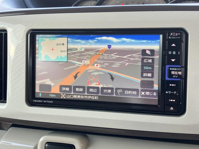 ムーヴキャンバスＧメイクアップリミテッド　ＳＡIII禁煙　パノラミックビューモニター　プッシュスタートスマートキー　カーナビ　キーレスエントリー　ドラレコ　記録簿　１オーナ（山口県）の中古車