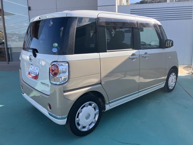 ムーヴキャンバスＧメイクアップリミテッド　ＳＡIII禁煙　パノラミックビューモニター　プッシュスタートスマートキー　カーナビ　キーレスエントリー　ドラレコ　記録簿　１オーナ（山口県）の中古車