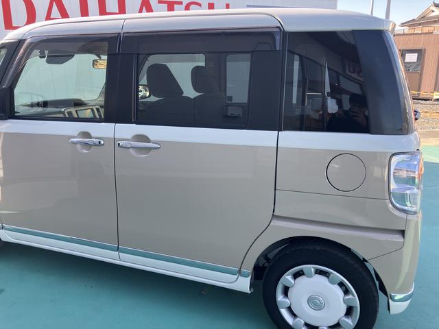 ムーヴキャンバスＧメイクアップリミテッド　ＳＡIII禁煙　パノラミックビューモニター　プッシュスタートスマートキー　カーナビ　キーレスエントリー　ドラレコ　記録簿　１オーナ（山口県）の中古車