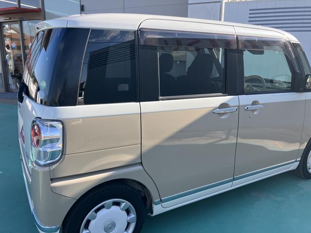 ムーヴキャンバスＧメイクアップリミテッド　ＳＡIII禁煙　パノラミックビューモニター　プッシュスタートスマートキー　カーナビ　キーレスエントリー　ドラレコ　記録簿　１オーナ（山口県）の中古車