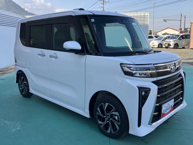 タントカスタムＸキーレスエントリー　スマキー　エアバッグ　アルミホイール　ＡＢＳ（山口県）の中古車