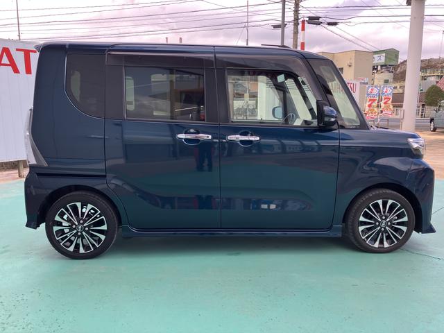 タントカスタムＲＳターボエンジン　ナビ付き　１オーナー　キーフリー　アルミホイール　ＡＢＳ　エアバック　記録簿　スマートキーＰスタート（山口県）の中古車