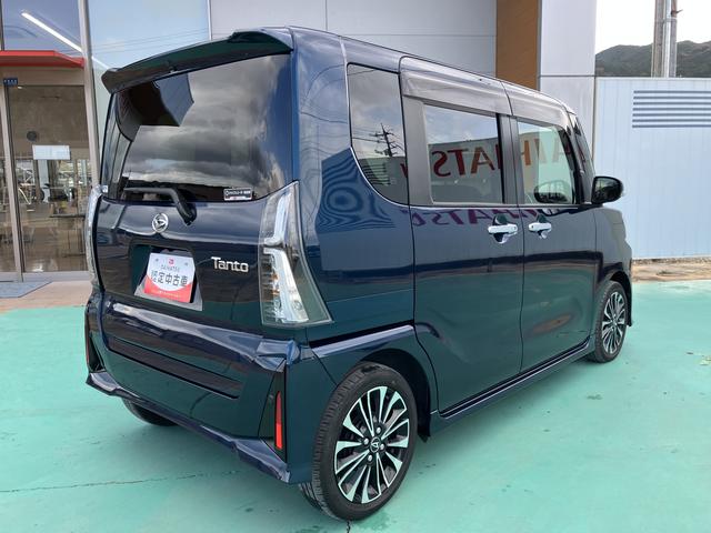 タントカスタムＲＳターボエンジン　ナビ付き　１オーナー　キーフリー　アルミホイール　ＡＢＳ　エアバック　記録簿　スマートキーＰスタート（山口県）の中古車