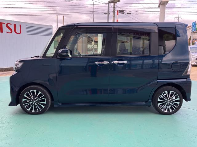 タントカスタムＲＳターボエンジン　ナビ付き　１オーナー　キーフリー　アルミホイール　ＡＢＳ　エアバック　記録簿　スマートキーＰスタート（山口県）の中古車