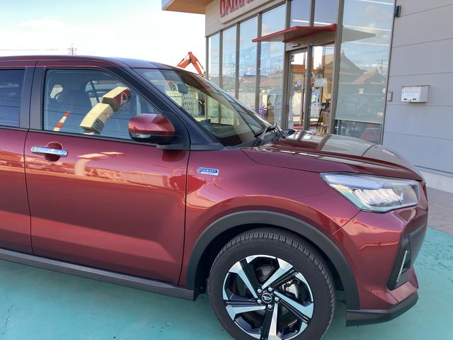 ロッキープレミアムＧ　ＨＥＶ電動格納式ドアミラー　アルミホイル　ＬＥＤライト　Ｓヒーター　スマートキー　キーフリー　３６０°モニター（山口県）の中古車