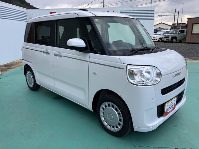 ムーヴキャンバスセオリーＸキーフリーシステム　スマートキー　ＡＢＳ（山口県）の中古車