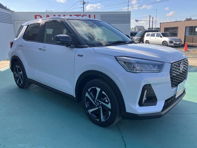 ロッキープレミアムＧ　ＨＥＶキーフリーシステム　アルミホイール　スマートキー　ＡＢＳ　エアバック（山口県）の中古車