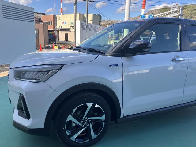 ロッキープレミアムＧ　ＨＥＶキーフリーシステム　アルミホイール　スマートキー　ＡＢＳ　エアバック（山口県）の中古車