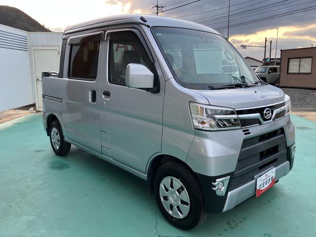 ハイゼットカーゴデッキバンＧエアバッグ　パートタイム４ＷＤ　ナビ　ＡＢＳ　１オナ（山口県）の中古車