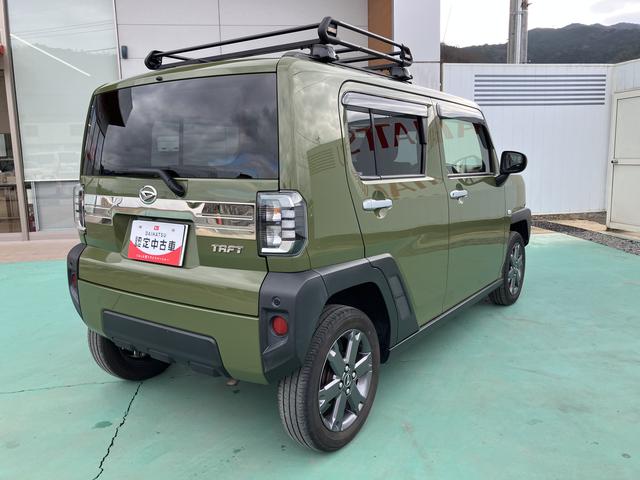 タフトＧターボキーフリーシステム　フルタイム４ＷＤ　ターボ車　アルミホイール　スマートキー＆プッシュスタート　エアバック　ＡＢＳ　記録簿　パノラマサンルーフ　ワンオーナー車（山口県）の中古車