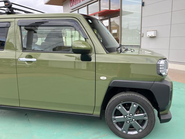 タフトＧターボキーフリーシステム　フルタイム４ＷＤ　ターボ車　アルミホイール　スマートキー＆プッシュスタート　エアバック　ＡＢＳ　記録簿　パノラマサンルーフ　ワンオーナー車（山口県）の中古車