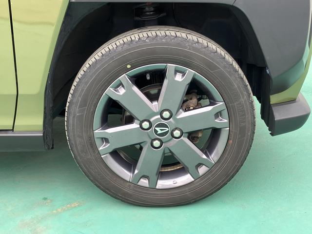 タフトＧターボキーフリーシステム　フルタイム４ＷＤ　ターボ車　アルミホイール　スマートキー＆プッシュスタート　エアバック　ＡＢＳ　記録簿　パノラマサンルーフ　ワンオーナー車（山口県）の中古車