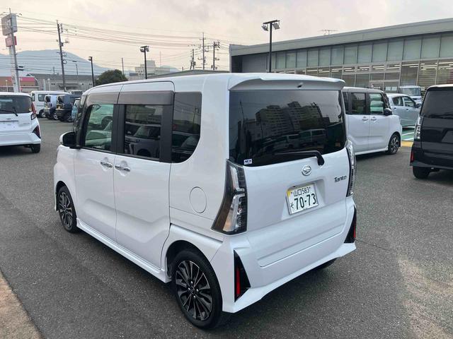 タントカスタムＲＳキーフリーキー　１オーナー車　ナビ付　禁煙　タ−ボ　ＡＢＳ　点検記録簿　アルミホイール　エアバック　スマートキープッシュスタート（山口県）の中古車