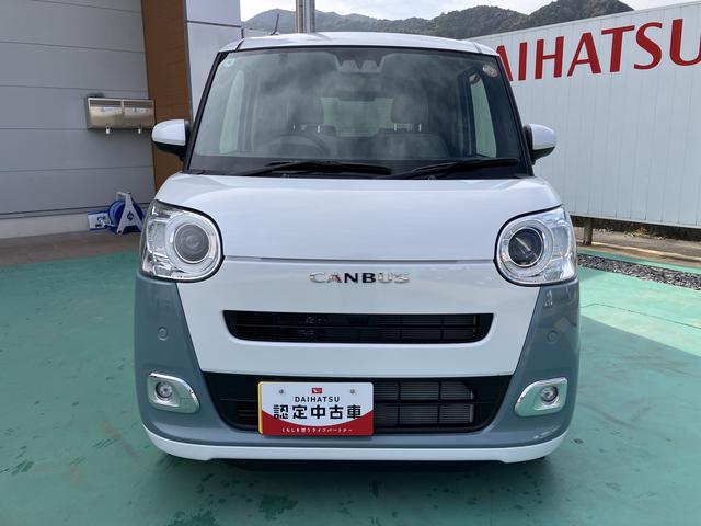 ムーヴキャンバスストライプスＧスマートキープッシュスタート　キーフリーキー　運転席エアバック　ＡＢＳ（山口県）の中古車